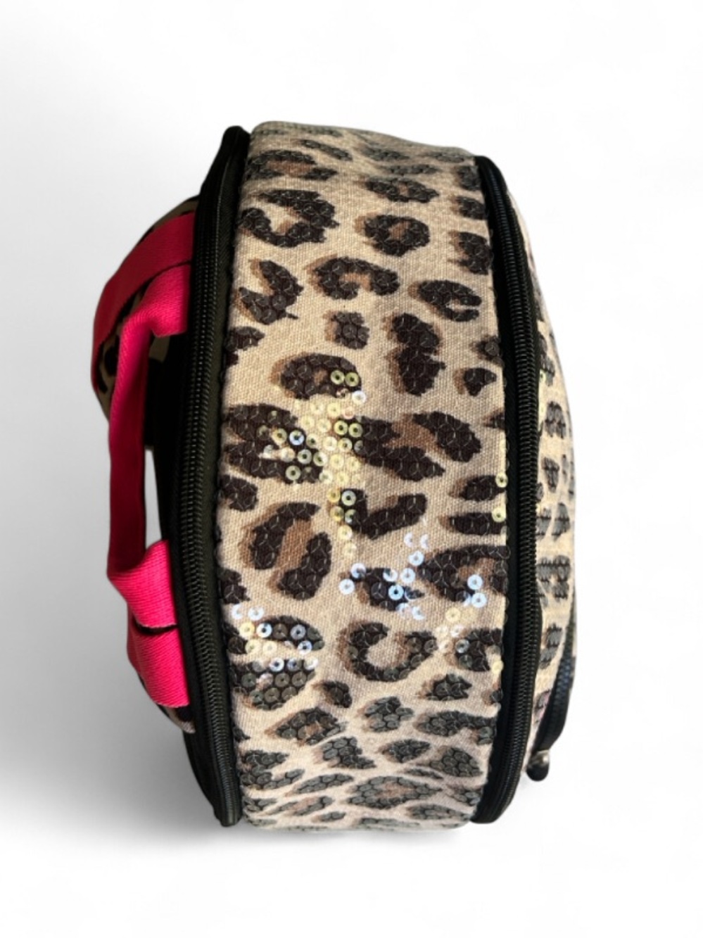 🆕🐆 PINK Leopard Sequin Backpack Victoria’s Secret Limited Edition NWT - Picture 7 of 17